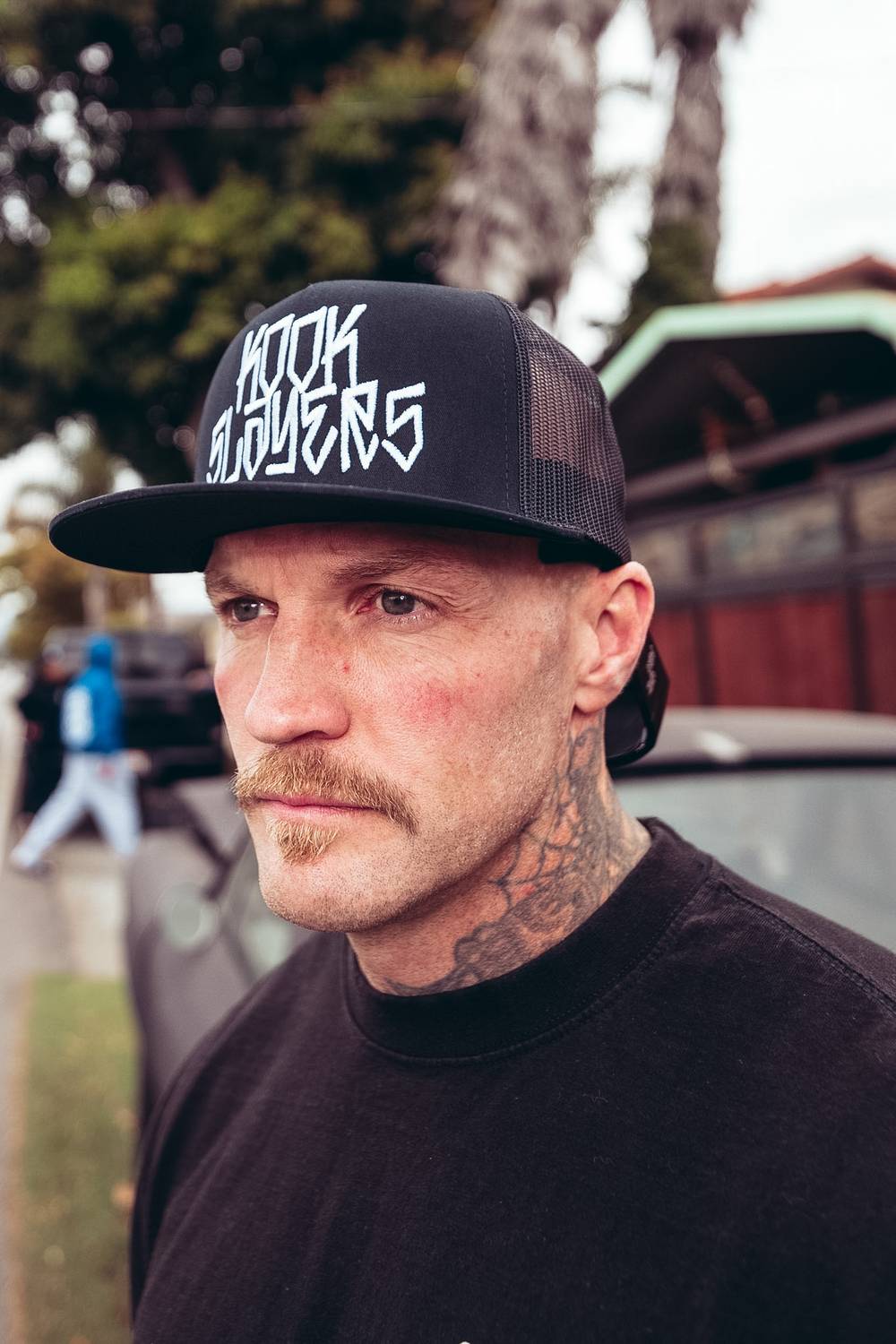 Slayer Trucker worn with a black tee